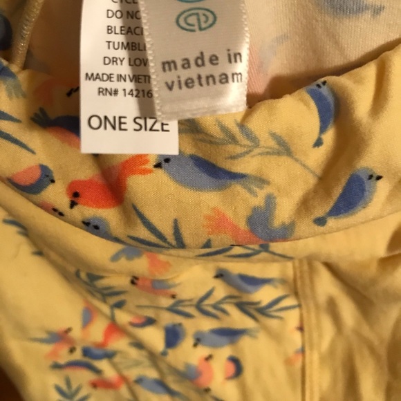 Yellow birdie leggings - Picture 4 of 4